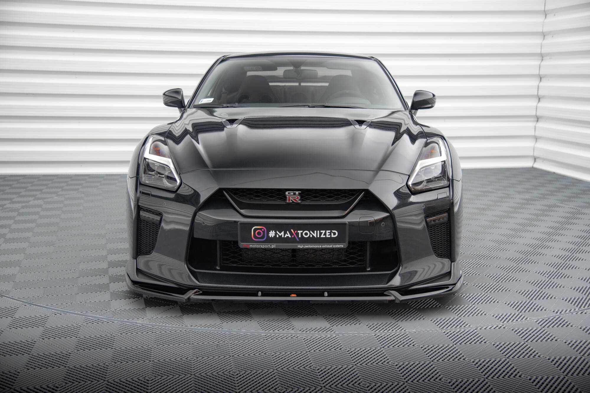 Front Splitter V.2 Nissan GTR R35 Facelift