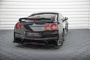 Central Rear Splitter (with vertical bars) Nissan GTR R35 Facelift-3