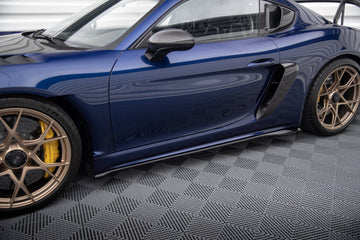 Side Skirts Diffusers Porsche 718 Cayman GT4 RS 982c - 0