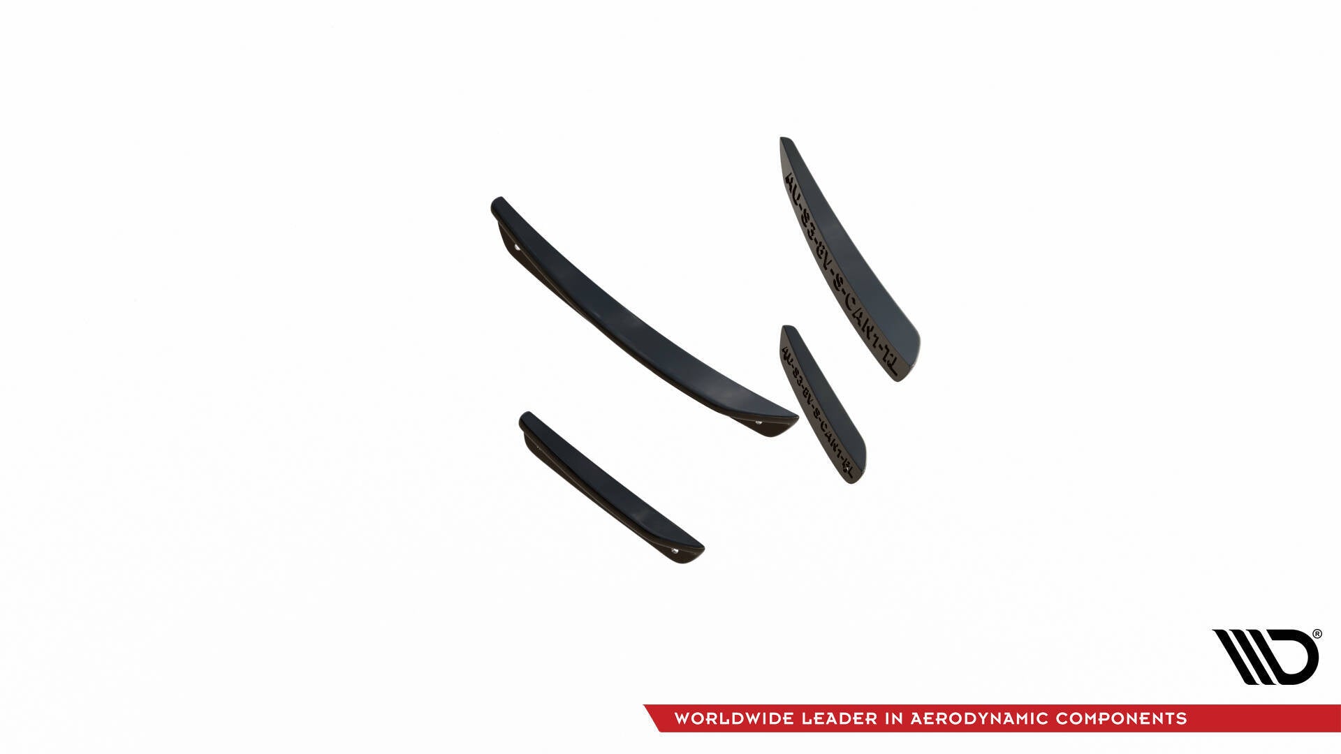 Front Bumper Wings (Canards) Audi S3 / A3 S-Line 8V Sedan / Cabrio