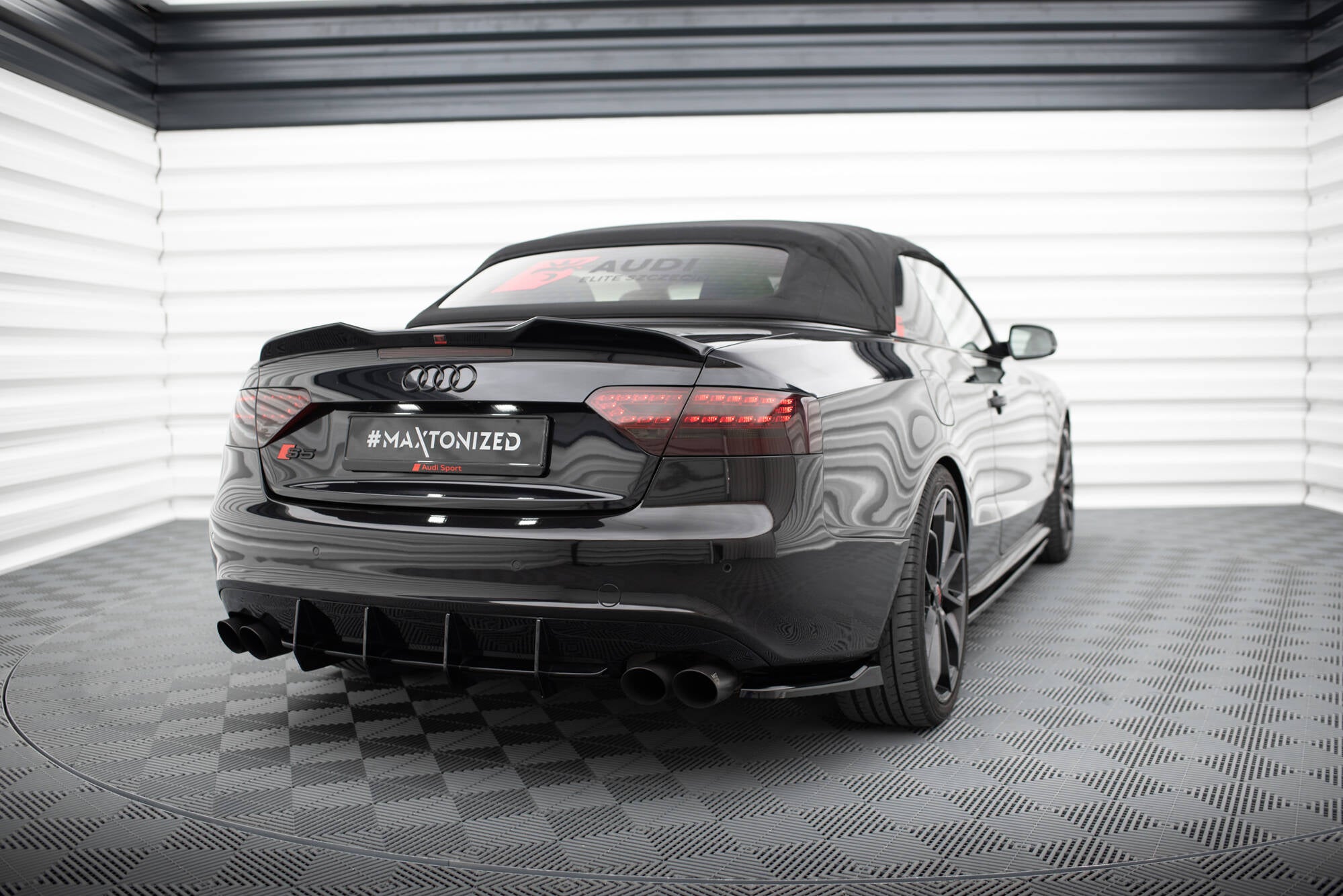 Rear Side Splitters V.1 Audi S5 / A5 S-Line Coupe / Cabriolet 8T