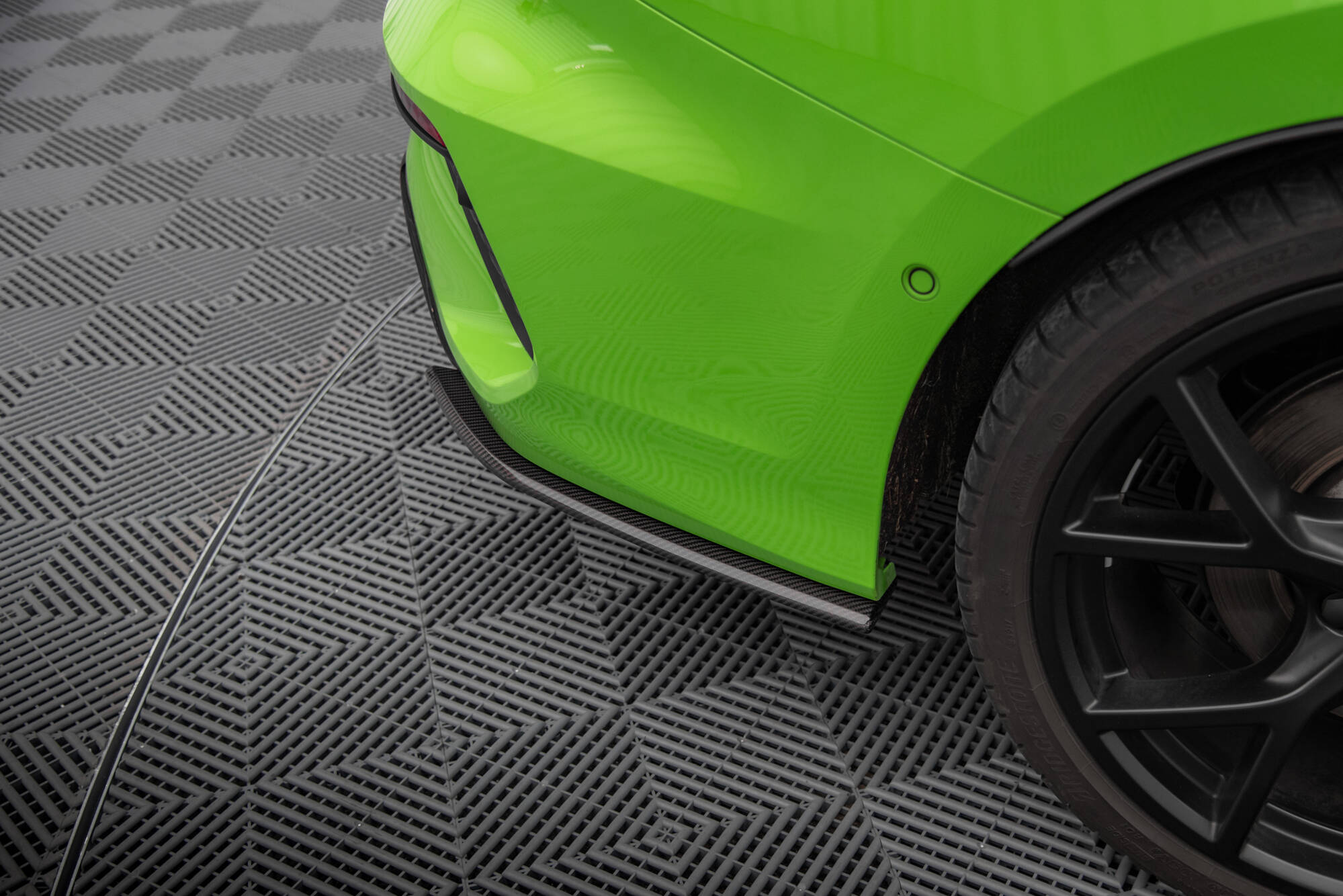 Carbon Fiber Rear Side Splitters Audi RS3 Sedan 8Y