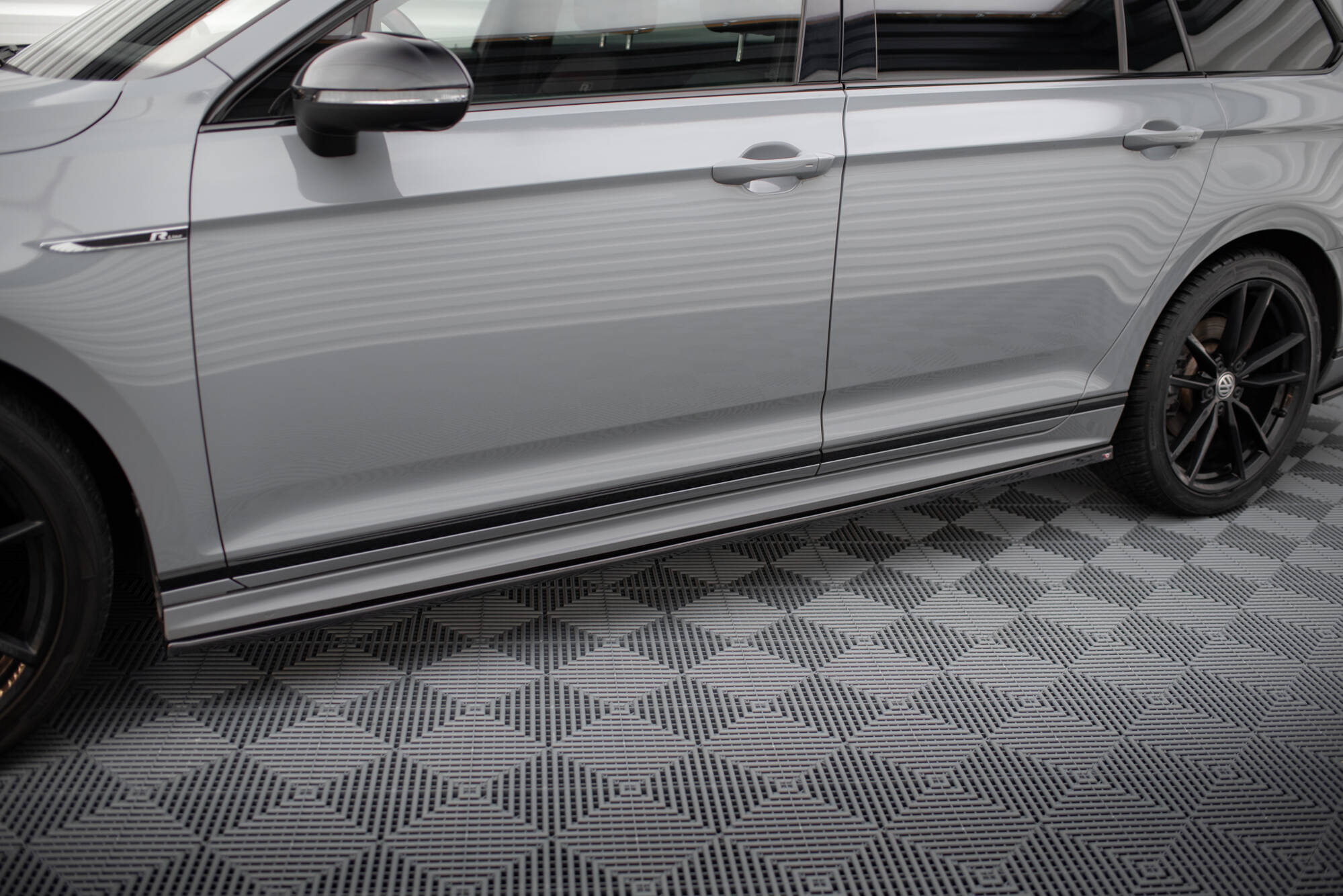 Side Skirts Diffusers Volkswagen Passat R-Line B8 Facelift