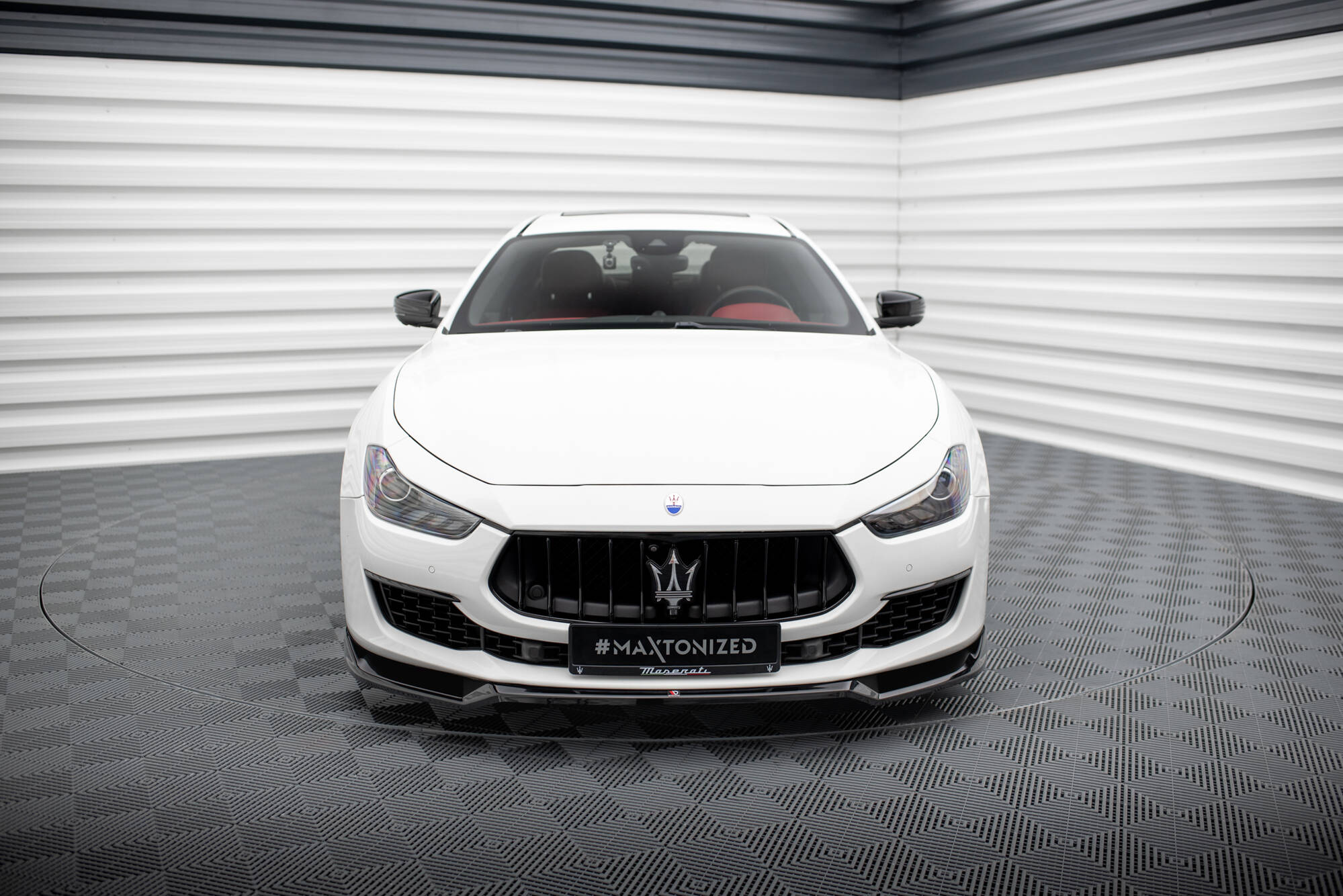 Front Splitter V.1 Maserati Ghibli Mk3 Facelift