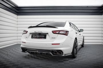 Rear Splitter (with vertical bars) Maserati Ghibli Mk3 Facelift - 0