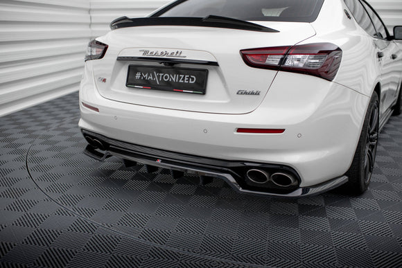 Central Rear Splitter (with vertical bars) Maserati Ghibli Mk3 Facelift