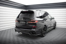 Rear Splitter (with vertical bars) BMW X7 M-Pack G07 Facelift-2