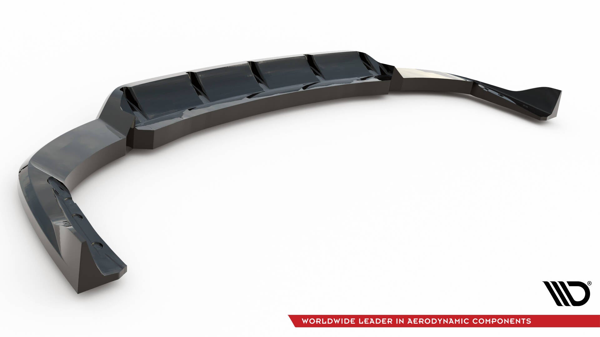 Rear Splitter (with vertical bars) Maserati Grecale GT / Modena Mk1