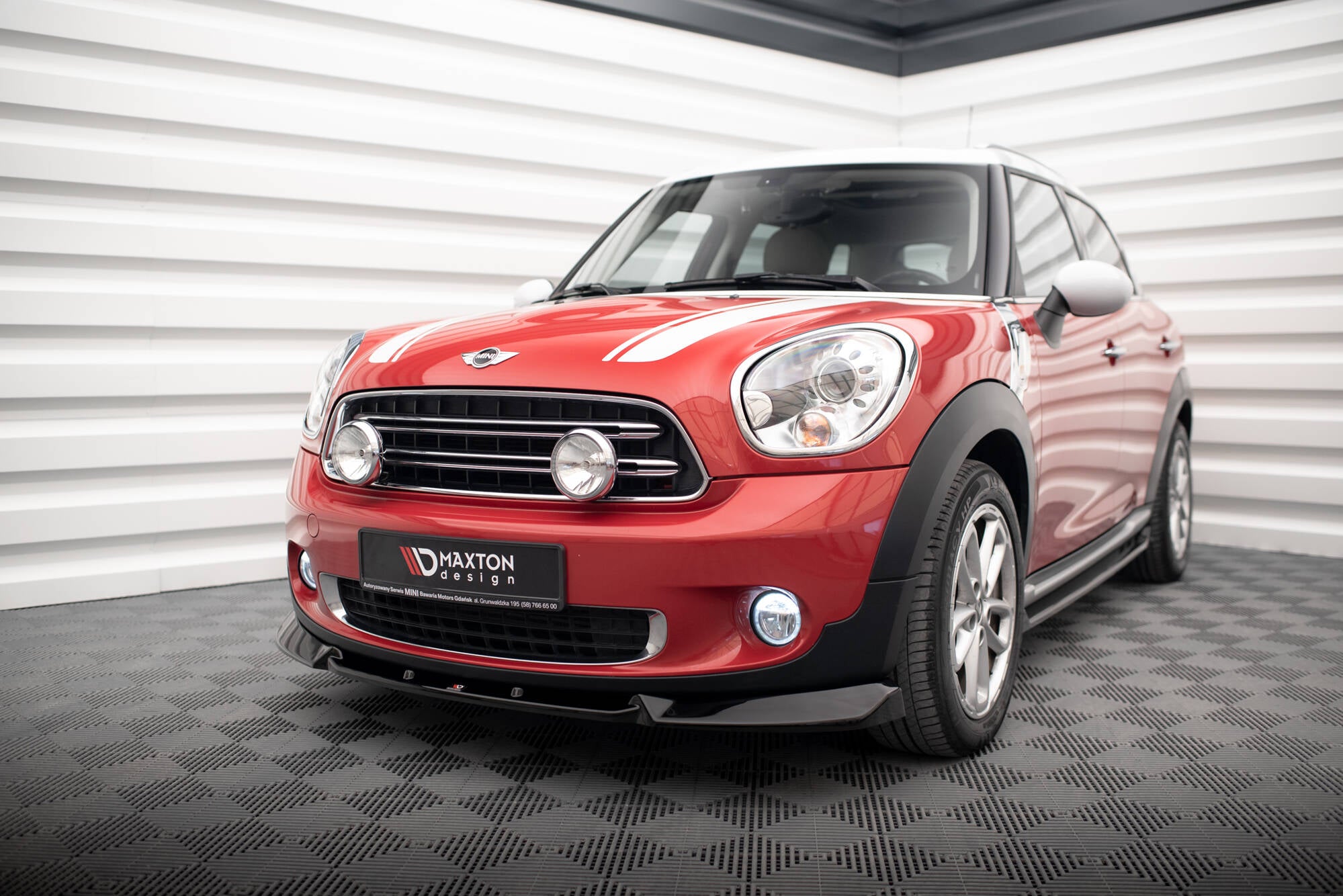 Front Splitter Mini Cooper Countryman R60 Facelift