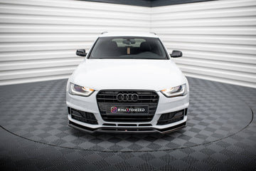 Front Splitter V.2 Audi A4 Competition B8 Facelift - 0