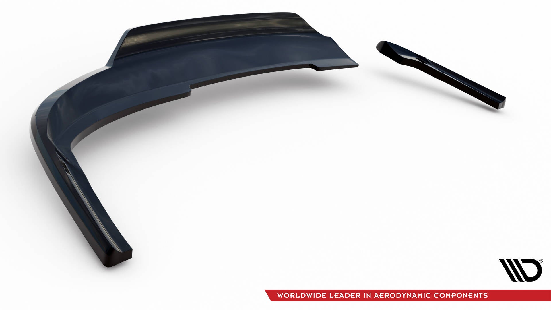 Rear Splitter (with vertical bars) Audi A4 Competition B8 Facelift