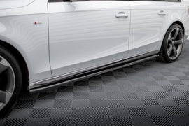 Side Skirts Diffusers V.3 Audi A4 / A4 S-Line / S4 B8 - 0