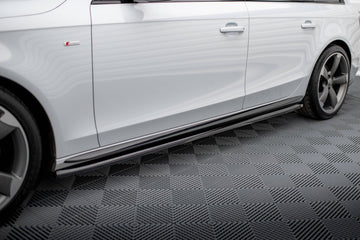 Side Skirts Diffusers V.3 Audi A4 / A4 S-Line / S4 B8 - 0
