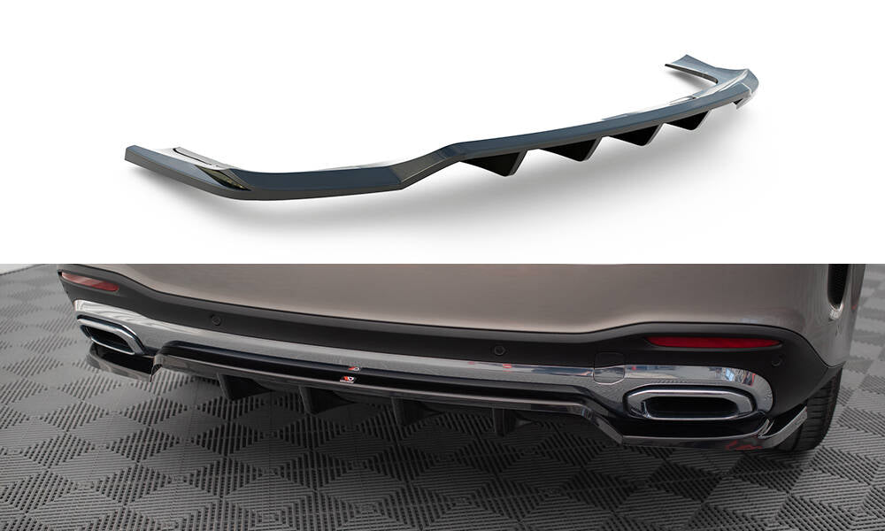 Central Rear Splitter (with vertical bars) Mercedes-Benz GLE SUV AMG-Line W167