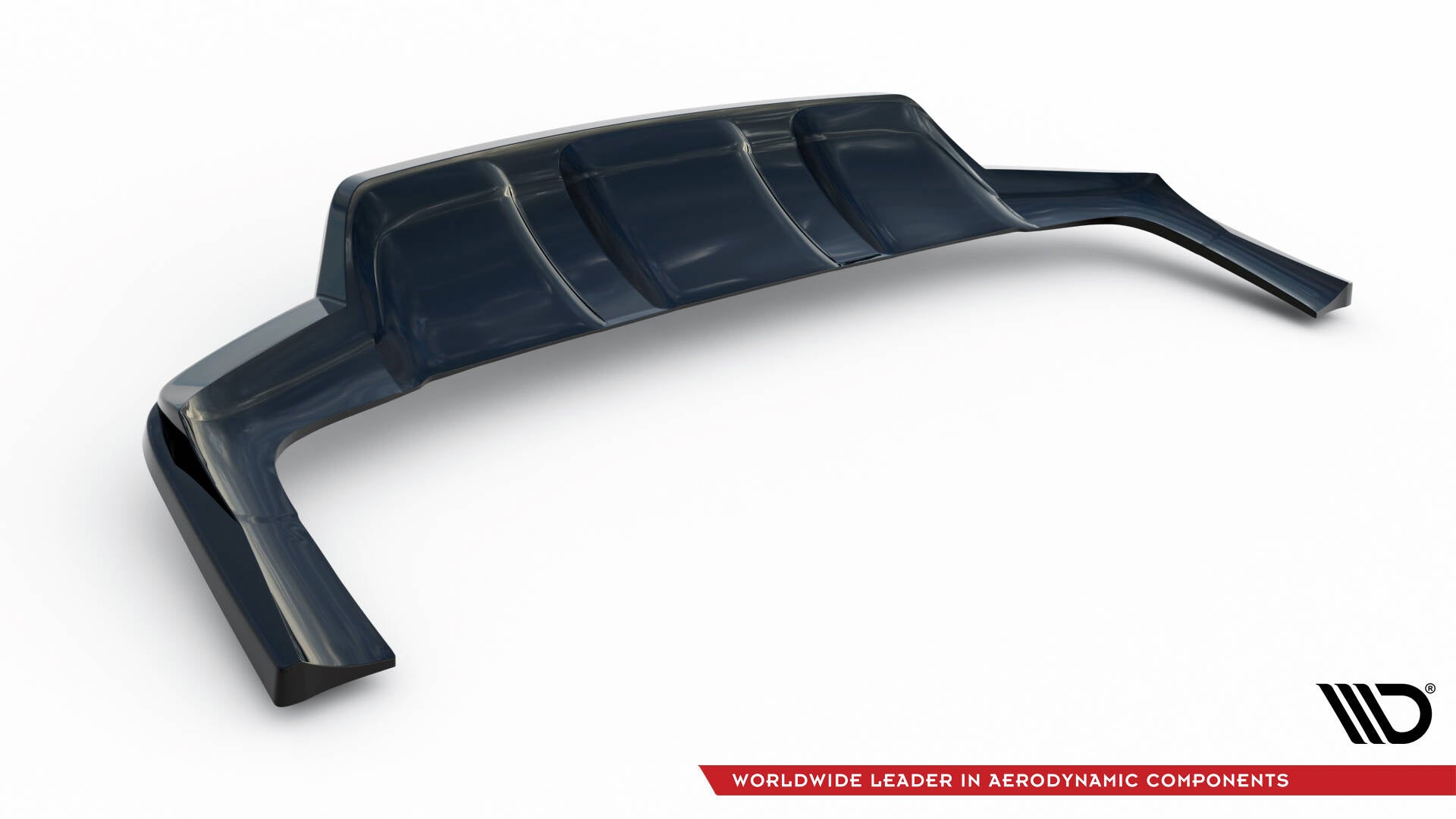 Rear Splitter (with vertical bars) Mercedes-Benz GLE SUV AMG-Line W167 / W167 Facelift