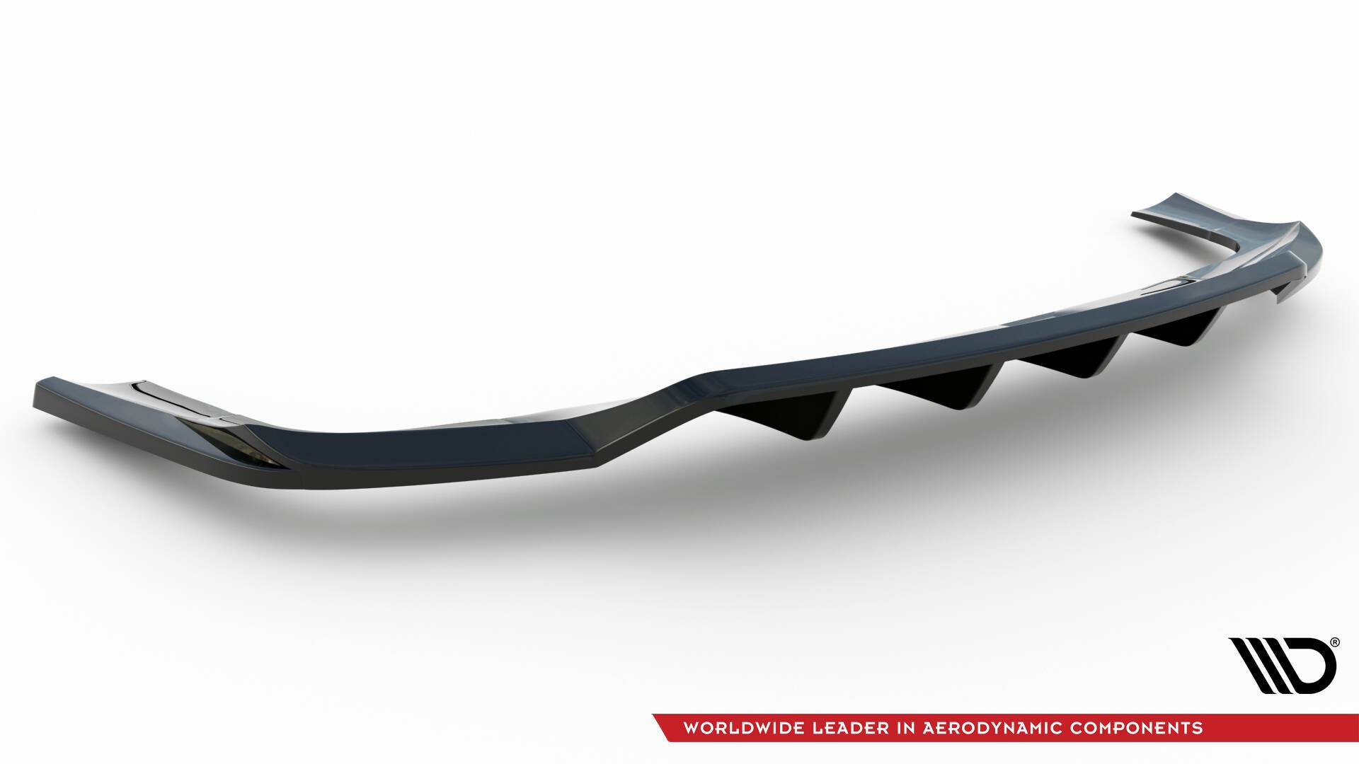 Rear Splitter (with vertical bars) Mercedes-Benz GLE SUV AMG-Line W167 / W167 Facelift