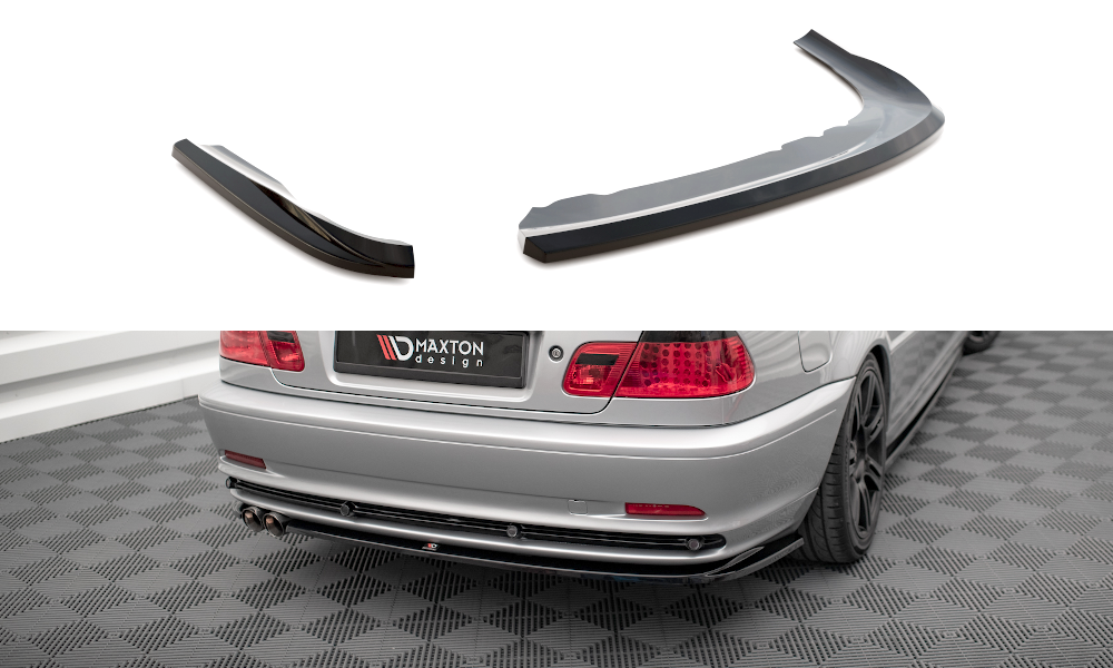 Rear Side Splitters BMW 3 Coupe E46