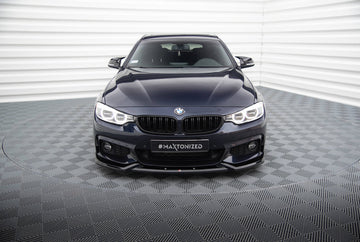 Front Splitter V.5 BMW 4 Coupe / Gran Coupe / Cabrio M-Pack F32 / F36 / F33 - 0
