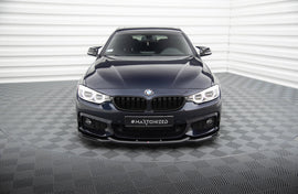 Front Splitter V.6 BMW 4 Coupe / Gran Coupe / Cabrio M-Pack F32 / F36 / F33 - 0