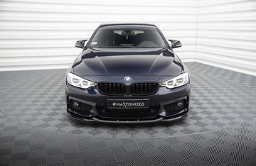 Front Splitter V.6 BMW 4 Coupe / Gran Coupe / Cabrio M-Pack F32 / F36 / F33 - 0
