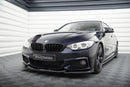 Front Splitter V.6 BMW 4 Coupe / Gran Coupe / Cabrio M-Pack F32 / F36 / F33-3
