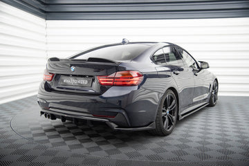 Rear Splitter (with vertical bars) BMW 4 Coupe / Gran Coupe / Cabrio M-Pack F32 / F36 / F33 - 0