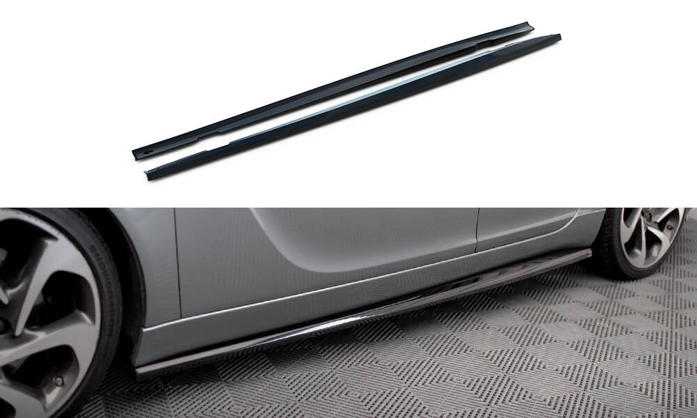 Side Skirts Diffusers Opel Insignia OPC-Line Mk1