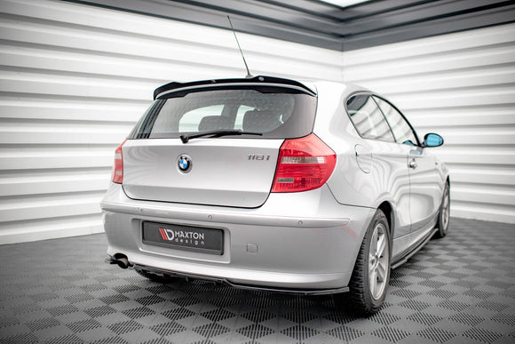 Central Rear Splitter (with vertical bars) BMW 1 E81 Facelift