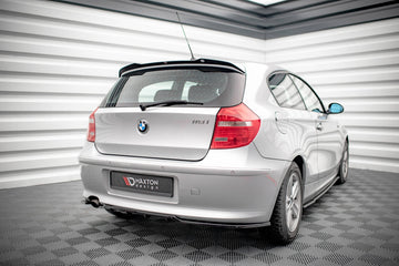 Rear Splitter (with vertical bars) BMW 1 E81 Facelift - 0