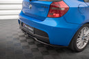 Central Rear Splitter (with vertical bars) BMW 1 M-Pack E87 Facelift-4