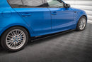 Side Skirts Diffusers BMW 1 M-Pack E87 Facelift-2