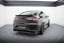 Central Rear Splitter (with vertical bars) Mercedes-AMG GLC 63 Coupe C253 Facelift - 0