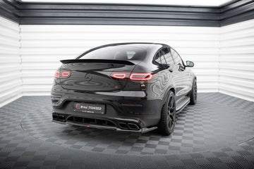 Central Rear Splitter (with vertical bars) Mercedes-AMG GLC 63 Coupe C253 Facelift - 0