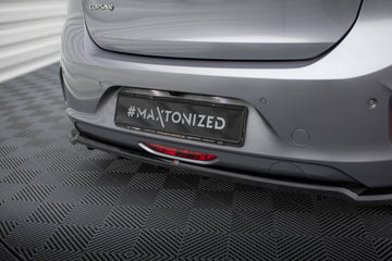Rear Splitter (with vertical bars) Opel Corsa - e F ( Mk6) - 0