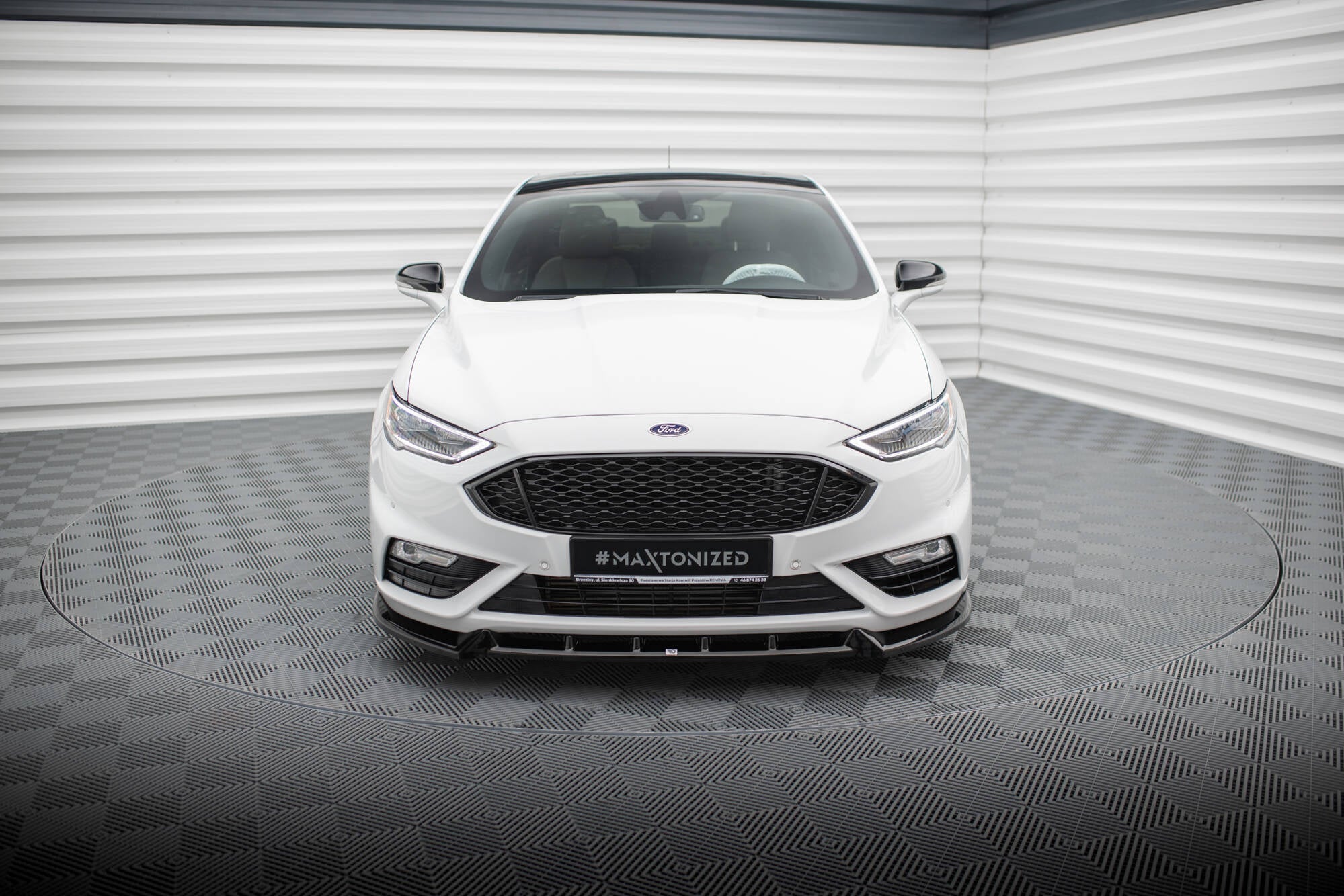 Front Splitter Ford Mondeo Sport Mk5 Facelift / Fusion Sport Mk2 Facelift