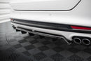 Central Rear Splitter (with vertical bars) Ford Mondeo Sport Mk5 Facelift / Fusion Sport Mk2 Facelift-2