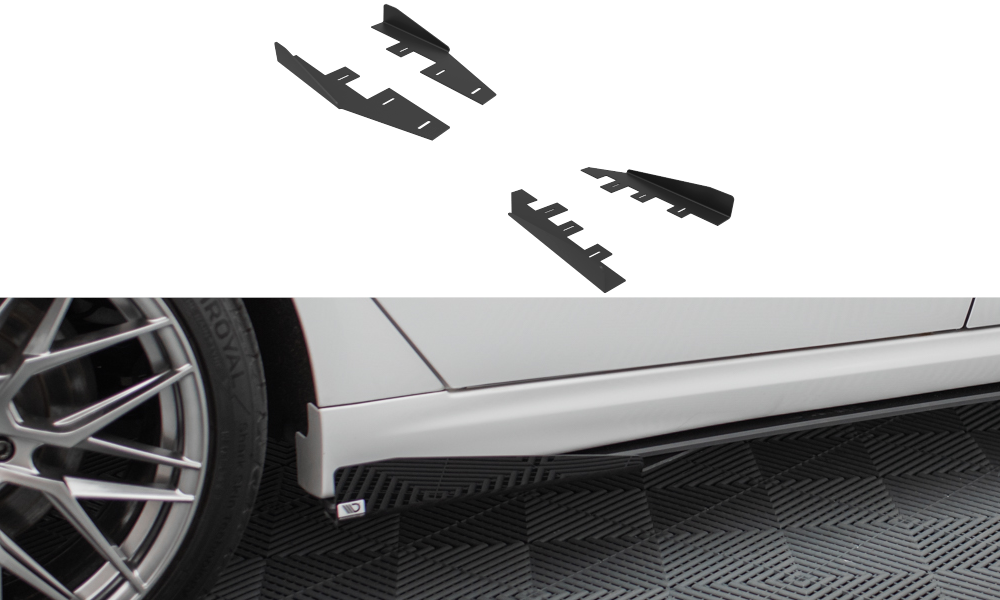 Side Flaps Ford Mondeo Sport Mk5 Facelift / Fusion Sport Mk2 Facelift