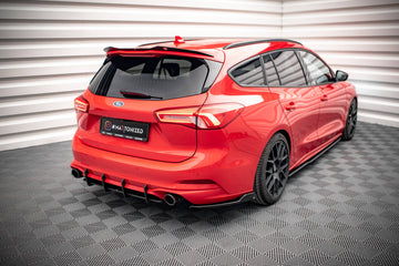 Rear Side Splitters V.6 Ford Focus Estate ST Mk4 - 0