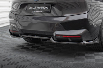 Central Rear Splitter (with vertical bars) BMW iX M-Pack i20 - 0