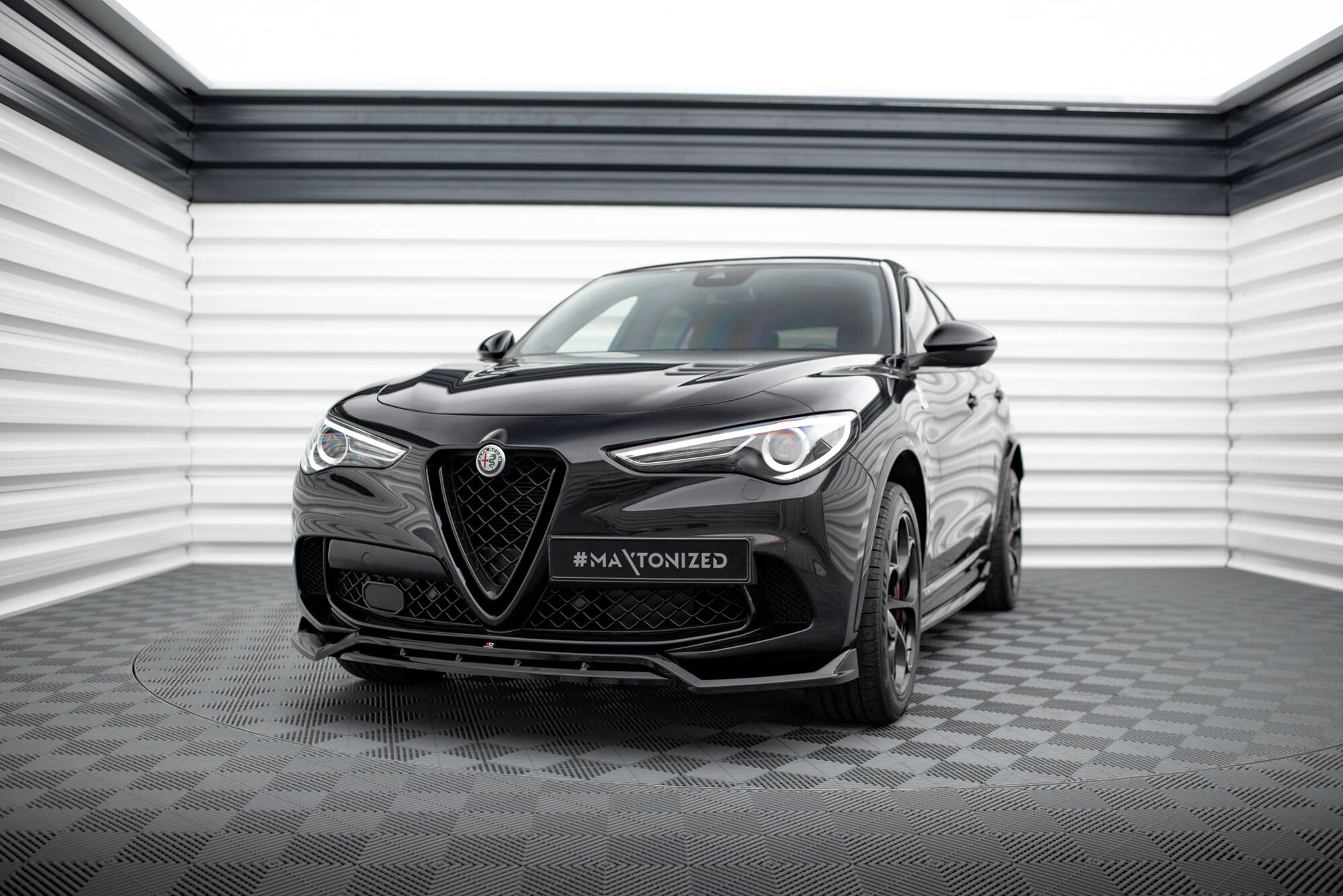 Front Splitter Alfa Romeo Stelvio Quadrifoglio Mk1