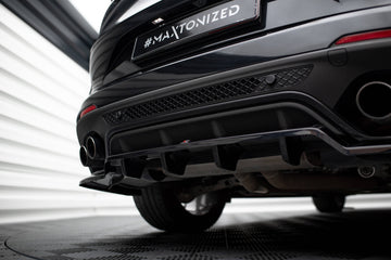 Central Rear Splitter (with vertical bars) Alfa Romeo Stelvio Quadrifoglio Mk1 - 0