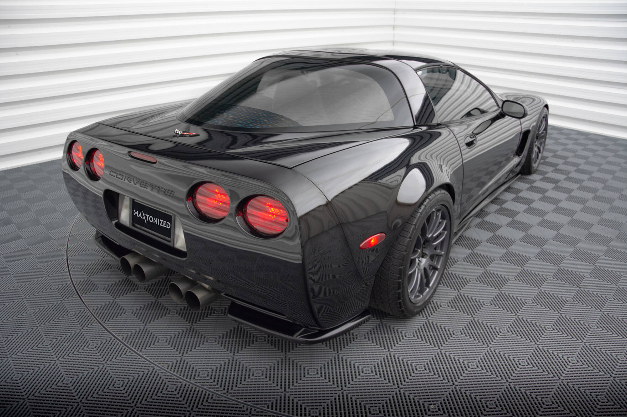 Rear Side Splitters Chevrolet Corvette C5