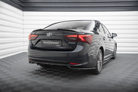 Rear Splitter (with vertical bars) Toyota Avensis Sedan Mk3 Facelift - 0