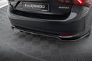 Rear Splitter (with vertical bars) Toyota Avensis Sedan Mk3 Facelift-4