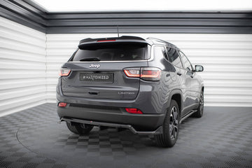 Central Rear Splitter (with vertical bars) Jeep Compass Limited Mk2 Facelift - 0