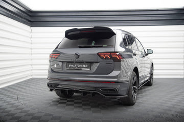 Rear Splitter (with vertical bars) Volkswagen Tiguan R-Line Mk2 Facelift - 0
