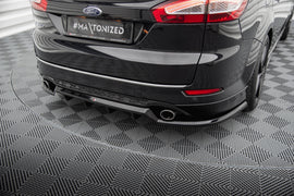 Central Rear Splitter (with vertical bars) Ford Mondeo ST-Line Mk4 Facelift - 0