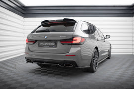 Rear Splitter (with vertical bars) BMW 5 G30 / G31 Facelift - 0
