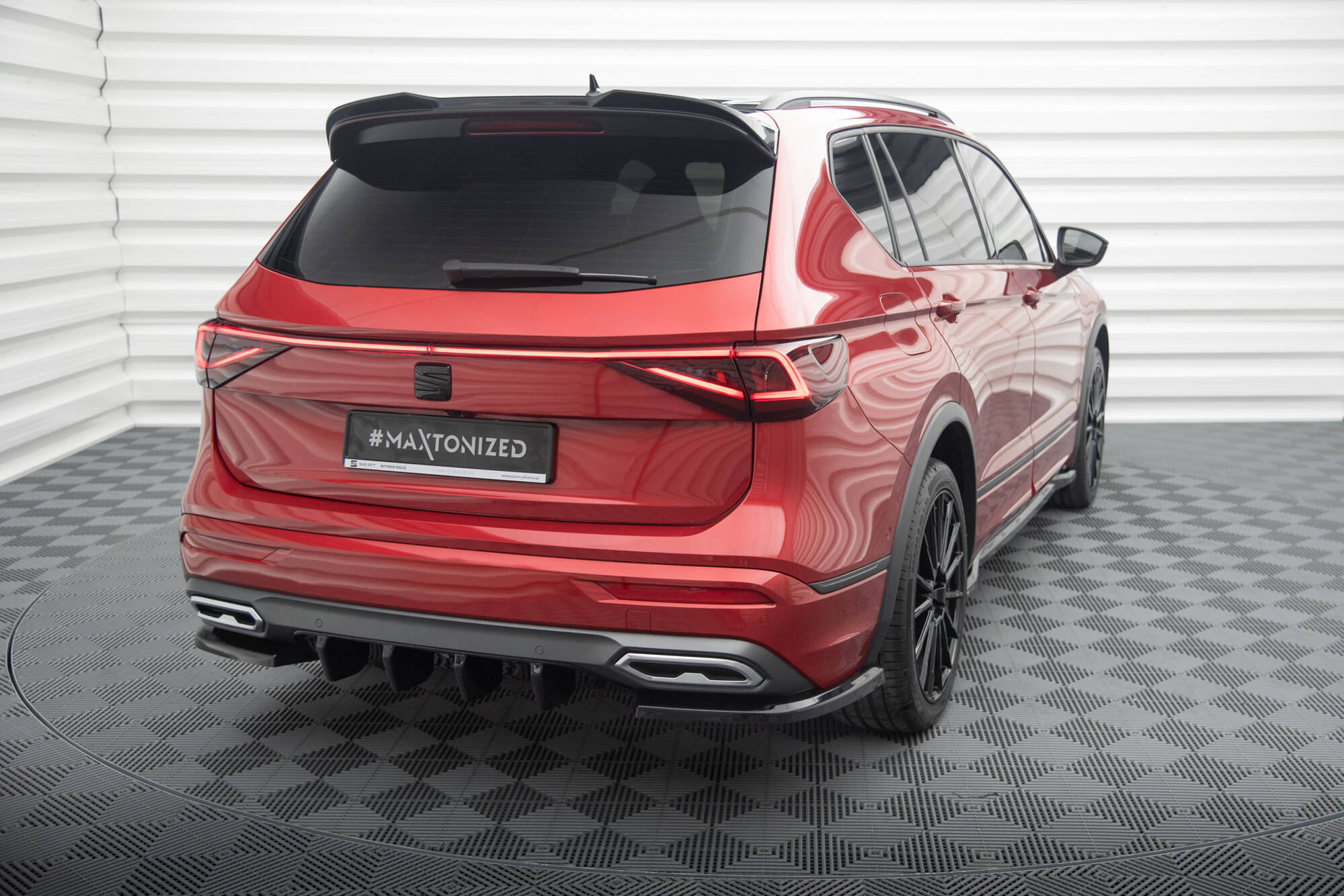 Rear Side Splitters Seat Tarraco FR Mk1