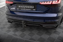 Central Rear Splitter (with vertical bars) V.2 Audi A4 S-Line B9 Facelift-4
